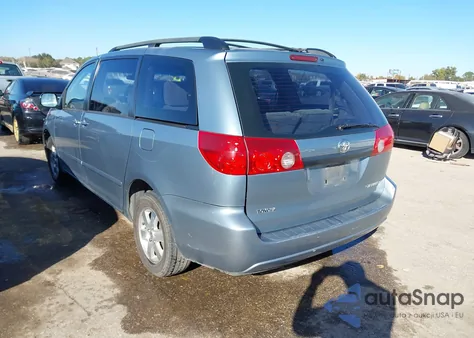 2007 Toyota Sienna Ce from USA, damaged, VIN 5TDZK23C17S006139